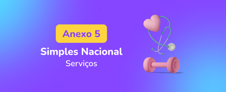 Anexo 5 Simples Nacional Serviços